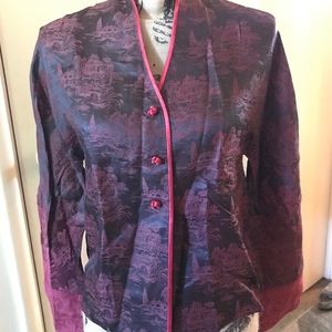 Silk jacket from Singapore